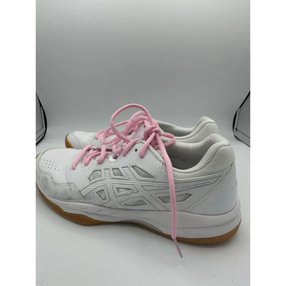 ASICS Sneakers Women's Size 8.5 US / 6.5 UK Gel-Renma White/Pure - PINK Laces‎